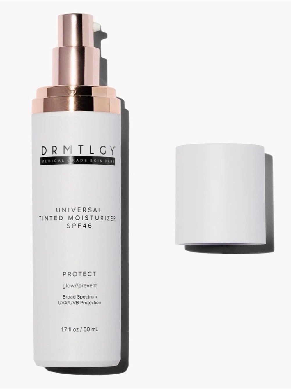 DRMTLGY Universal Tinted Moisturizer SPF 46 Protect Glow / Prevent ~ New